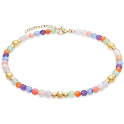 s.Oliver Anklet – Elegant Anklet Made of Polished Stainless Steel – Gold – Anchor Chain Adjustable up to 27 cm – Waterproof and Skin-Friendly s.Oliver Anklet – Elegant Anklet Made of Polished Stainless Steel – Gold – Anchor Chain Adjustable up to 27 cm – Waterproof and Skin-Friendly