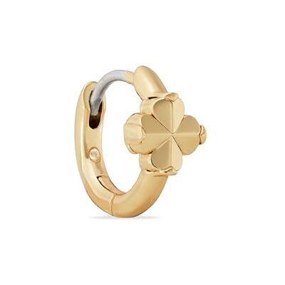 Kate Spade New York Spade Flower Huggies, Gold Kate Spade New York Spade Flower Huggies, Gold