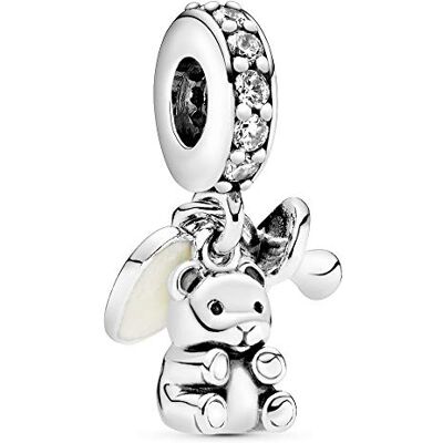 PANDORA Baby-Teddybär Charm-Anhänger 792100CZ Pendant PANDORA Baby-Teddybär Charm-Anhänger 792100CZ Pendant