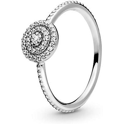 PANDORA Timeless Elegant Sparkle Ring, Size 60, No Box PANDORA Timeless Elegant Sparkle Ring, Size 60, No Box