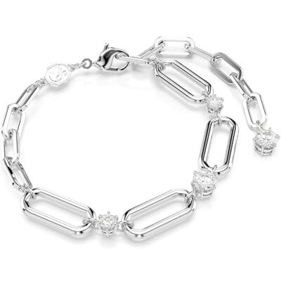 Swarovski Constella bracelet, White, Rhodium plated Swarovski Constella bracelet, White, Rhodium plated