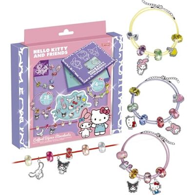 Lansay – SHINY POPS – Hello Kitty and Friends Sparkling Jewellery Box – 28 creations to assemble from 6 years – Collectable bracelets and necklaces with exclusive charms and costume beads Lansay – SHINY POPS – Hello Kitty and Friends Sparkling Jewellery Box – 28 creations to assemble from 6 years – Collectable bracelets and necklaces with exclusive charms and costume beads
