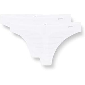 Skiny Women's thong (pack of 2) - M White Skiny Women's thong (pack of 2) - M White