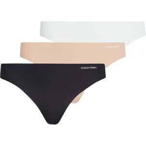 Calvin Klein Women’s 3 Pack Thongs, Multicolor (Black/Cedar/Lime Crème), XL Calvin Klein Women’s 3 Pack Thongs, Multicolor (Black/Cedar/Lime Crème), XL