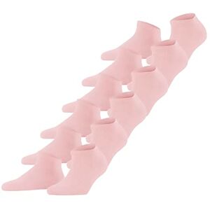 FALKE Women's Happy Multipack W Sn Cotton Low-Cut Plain 6 Pairs Trainer Socks, Pink Blossom 8645, 5.5-8 FALKE Women's Happy Multipack W Sn Cotton Low-Cut Plain 6 Pairs Trainer Socks, Pink Blossom 8645, 5.5-8
