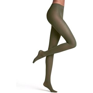 FALKE Women's Matt Deluxe 30 DEN W Ti Sheer Plain 1 Pair Tights, Green Artichoke 7076, S-M FALKE Women's Matt Deluxe 30 DEN W Ti Sheer Plain 1 Pair Tights, Green Artichoke 7076, S-M
