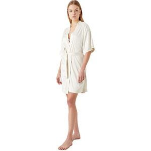 Emporio Armani Underwear Women's Bridal Dressing Gown, Yogurt, M, Yogurt, M Emporio Armani Underwear Women's Bridal Dressing Gown, Yogurt, M, Yogurt, M
