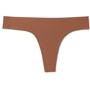 Capezio Women's Seamless Thong Underwear, mocha, S Capezio Women's Seamless Thong Underwear, mocha, S