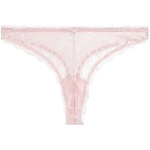 DORINA Perfect Lace Thong – Lightweight Second-Skin Feel, Smooth Flat Waistband, No-Show Sleek Cut for Everyday Comfort, Pink DORINA Perfect Lace Thong – Lightweight Second-Skin Feel, Smooth Flat Waistband, No-Show Sleek Cut for Everyday Comfort, Pink