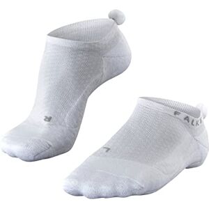 FALKE Women's GO2 Pompom W In Cotton Anti-Blister 1 Pair Golf Socks, White 2000, 5.5-6.5 FALKE Women's GO2 Pompom W In Cotton Anti-Blister 1 Pair Golf Socks, White 2000, 5.5-6.5