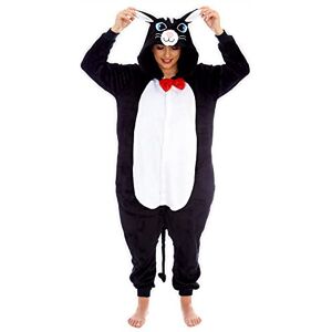Everglamour 5055601171616 Onesie/Body Suit, Unisex-Adult, Black, Large Everglamour 5055601171616 Onesie/Body Suit, Unisex-Adult, Black, Large