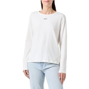 Boss Women's CI_LS-Shirt Pyjama Longsleeve, Open White119, XS Boss Women's CI_LS-Shirt Pyjama Longsleeve, Open White119, XS