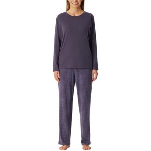 Schiesser 181989 Women's Long Pyjamas, Indigo_181989, 12 Schiesser 181989 Women's Long Pyjamas, Indigo_181989, 12