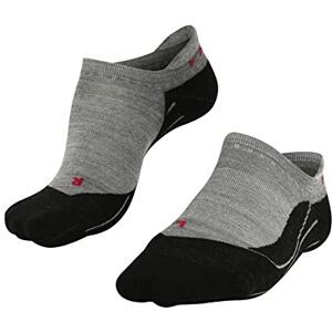 FALKE Women's TK5 Wander Invisible W In Wool Thin Anti-Blister 1 Pair Hiking Socks, Grey Light 3403, 4-5 FALKE Women's TK5 Wander Invisible W In Wool Thin Anti-Blister 1 Pair Hiking Socks, Grey Light 3403, 4-5