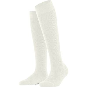 FALKE Women's Fable Estate W Kh Wool Long Plain 1 Pair Knee-High Socks, White Off-White 2040, 5.5-8 FALKE Women's Fable Estate W Kh Wool Long Plain 1 Pair Knee-High Socks, White Off-White 2040, 5.5-8