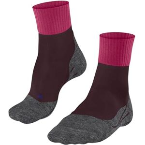 FALKE Women's TK2 Explore Cool Short W Sso Lyocell Functional Yarn Thick Anti-Blister 1 Pair Hiking Socks, Purple Azalea 8501, 4-5 FALKE Women's TK2 Explore Cool Short W Sso Lyocell Functional Yarn Thick Anti-Blister 1 Pair Hiking Socks, Purple Azalea 8501, 4-5
