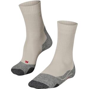 FALKE Women's TK2 Explore W So Wool Thick Anti-Blister 1 Pair Hiking Socks, Beige Natural 4200, 4-5 FALKE Women's TK2 Explore W So Wool Thick Anti-Blister 1 Pair Hiking Socks, Beige Natural 4200, 4-5