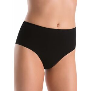 Teyli Women's Knickers High Waisted Briefs Bamboo Full Comfort Breathable Stretchy Panties Simi Color Black Size 20 Teyli Women's Knickers High Waisted Briefs Bamboo Full Comfort Breathable Stretchy Panties Simi Color Black Size 20