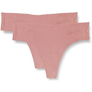 Sloggi Women's Modal 2.0 Hipstring 2p G-String, Cacao, L Sloggi Women's Modal 2.0 Hipstring 2p G-String, Cacao, L