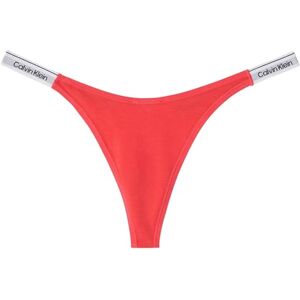 Calvin Klein Women DIPPED STRING THONG PINK (Punch Pink) XS Calvin Klein Women DIPPED STRING THONG PINK (Punch Pink) XS