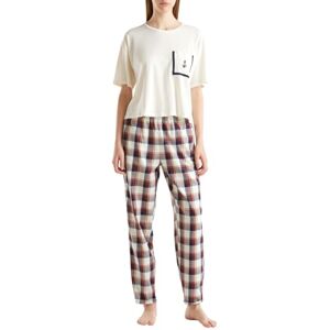 United Women's Pyjama Top, White, L United Women's Pyjama Top, White, L