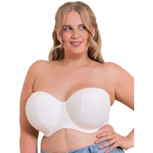 Curvy Kate Luxe Strapless Multiway Bra Pearl Ivory 30GG Curvy Kate Luxe Strapless Multiway Bra Pearl Ivory 30GG