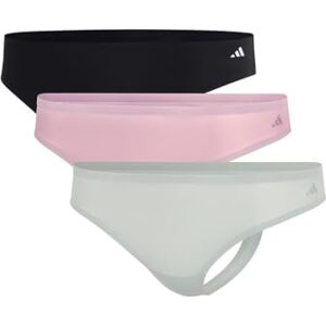 adidas Thong (3PK) Sport Active Light Flex-Packaged Panties Comfortable Underwear, 901 Assorted, XL adidas Thong (3PK) Sport Active Light Flex-Packaged Panties Comfortable Underwear, 901 Assorted, XL