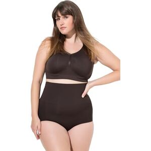 Ulla Popken Womenswear Plus Size Curvy High Waist High Cut Leg Stretch Shapewear pine brown 42+ 723912110-42+ Ulla Popken Womenswear Plus Size Curvy High Waist High Cut Leg Stretch Shapewear pine brown 42+ 723912110-42+