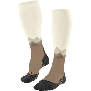 FALKE Women's TK2 Explore Long W Kh Wool Functional Yarn Thick Anti-Blister Hiking Socks 1 pair, Beige 4240, 5.5-6.5 FALKE Women's TK2 Explore Long W Kh Wool Functional Yarn Thick Anti-Blister Hiking Socks 1 pair, Beige 4240, 5.5-6.5