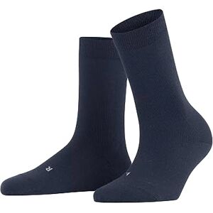 FALKE Women's Stabilizing Wool Everyday W So Merino Plain 1 Pair Socks, Blue Space 6116, 2.5-3.5 FALKE Women's Stabilizing Wool Everyday W So Merino Plain 1 Pair Socks, Blue Space 6116, 2.5-3.5