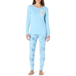 Amazon Essentials Women's Snug-Fit Cotton Sleepwear Pyjama Set (Available in Plus Size), Harry Potter, XS Amazon Essentials Women's Snug-Fit Cotton Sleepwear Pyjama Set (Available in Plus Size), Harry Potter, XS