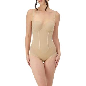 Maidenform Flexees Women's 1256m Bodysuit, Beige, 36D UK Maidenform Flexees Women's 1256m Bodysuit, Beige, 36D UK