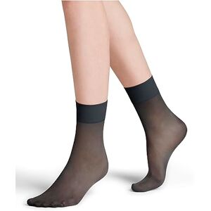 FALKE Women's Pure Matt 20 DEN W So Sheer Plain 1 Pair Socks, Grey Graphite 3146, 2.5-5 FALKE Women's Pure Matt 20 DEN W So Sheer Plain 1 Pair Socks, Grey Graphite 3146, 2.5-5