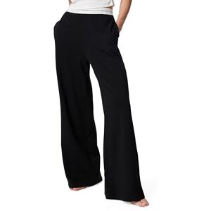 Calvin Klein Women’s Jersey Pyjama Bottoms with Logo Waistband, Black (Black), M Calvin Klein Women’s Jersey Pyjama Bottoms with Logo Waistband, Black (Black), M