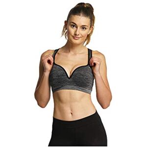 Only Play ONLY Women's Onpmartine Seamless Bra Opus Sports Bra, Black (Black Detail:Melange), S Only Play ONLY Women's Onpmartine Seamless Bra Opus Sports Bra, Black (Black Detail:Melange), S