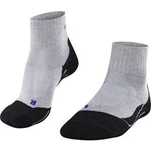 FALKE Women's TK2 Explore Cool Short W Sso Lyocell Functional Yarn Thick Anti-Blister 1 Pair Hiking Socks, Grey Light 3403, 2.5-3.5 FALKE Women's TK2 Explore Cool Short W Sso Lyocell Functional Yarn Thick Anti-Blister 1 Pair Hiking Socks, Grey Light 3403, 2.5-3.5