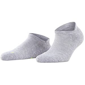 FALKE Women's Cool Kick Sneaker W Sn Soft Breathable Quick Drying Low-Cut Plain 1 Pair Trainer Socks, Grey Light 3400-O, 4-5 FALKE Women's Cool Kick Sneaker W Sn Soft Breathable Quick Drying Low-Cut Plain 1 Pair Trainer Socks, Grey Light 3400-O, 4-5