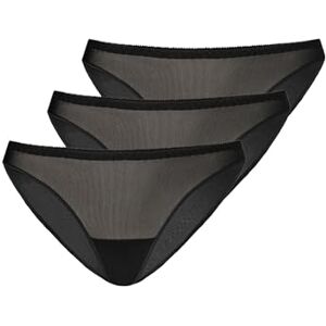 Teyli 3 Pack Women's Knickers Mesh Briefs Full Comfort Breathable Stretchy Panties Pack of 3 Agil Color Black Size 12 Teyli 3 Pack Women's Knickers Mesh Briefs Full Comfort Breathable Stretchy Panties Pack of 3 Agil Color Black Size 12