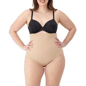 Maidenform Women's Fat Free Dressing High Waisted Shaping Control Knickers, Beige (Latte Lift), Size 10 (Manufacturer Size:Small) Maidenform Women's Fat Free Dressing High Waisted Shaping Control Knickers, Beige (Latte Lift), Size 10 (Manufacturer Size:Small)