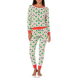 Amazon Essentials Disney Marvel Star Wars Women's Snug-Fit Cotton Pyjama Sleepwear Sets, Mickey Womens Snug-fit, XS Amazon Essentials Disney Marvel Star Wars Women's Snug-Fit Cotton Pyjama Sleepwear Sets, Mickey Womens Snug-fit, XS