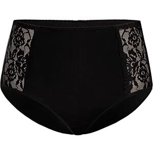 Teyli Women's Knickers High Waisted Briefs Cotton Floral Lace Full Comfort Breathable Stretchy Panties Loren Black Teyli Women's Knickers High Waisted Briefs Cotton Floral Lace Full Comfort Breathable Stretchy Panties Loren Black