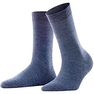 FALKE Women's Softmerino Socks Breathable Climate-Regulating Odour-Neutralising Wool Cotton Thin Plain Elegant Flat Seam In The Toe Area For Dress Casual Business Looks 1 Pair FALKE Women's Softmerino Socks Breathable Climate-Regulating Odour-Neutralising Wool Cotton Thin Plain Elegant Flat Seam In The Toe Area For Dress Casual Business Looks 1 Pair