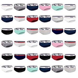 Fila Women's slips FI/2SCX3 Briefs, Multicolore, L Fila Women's slips FI/2SCX3 Briefs, Multicolore, L
