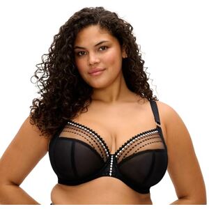 Elomi Women's Matilda Unlined Plunge Underwire Bra, Opaque, Black, 32K US Elomi Women's Matilda Unlined Plunge Underwire Bra, Opaque, Black, 32K US