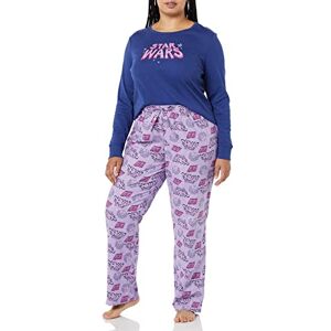 Amazon Essentials Disney Marvel Star Wars Women's Flannel Pyjama Sleep Sets, Star Wars Logo Leia Womens, M Amazon Essentials Disney Marvel Star Wars Women's Flannel Pyjama Sleep Sets, Star Wars Logo Leia Womens, M