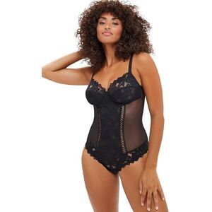 Sans Complexe Women's Plain Bodysuit, Black, 38C (Manufacturer Size: 85/100C) Sans Complexe Women's Plain Bodysuit, Black, 38C (Manufacturer Size: 85/100C)