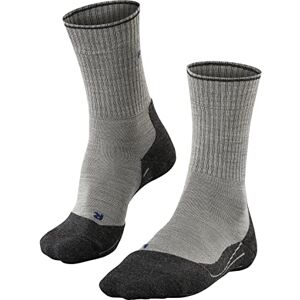 FALKE Women's TK2 Explore Wool Silk W SO Thermo-Regulated Thick Anti-Blister 1 Pair Hiking Socks, Grey (Light Grey 3400), 2.5-3.5 FALKE Women's TK2 Explore Wool Silk W SO Thermo-Regulated Thick Anti-Blister 1 Pair Hiking Socks, Grey (Light Grey 3400), 2.5-3.5