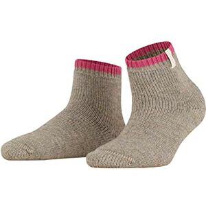 FALKE Women's Cosy Plush W Sso Wool Alpaca Patterned 1 Pair Socks, Brown Nut Melange 4770, 5.5-8 FALKE Women's Cosy Plush W Sso Wool Alpaca Patterned 1 Pair Socks, Brown Nut Melange 4770, 5.5-8