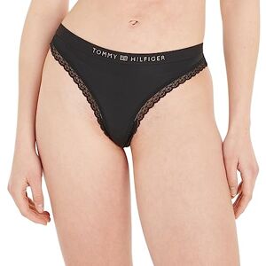 Tommy Hilfiger Women’s Thong, Black (Black), S Tommy Hilfiger Women’s Thong, Black (Black), S