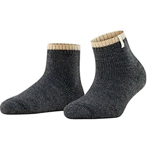 FALKE Women's Cosy Plush W Sso Wool Alpaca Patterned 1 Pair Socks, Grey Anthracite Melange 3081, 5.5-8 FALKE Women's Cosy Plush W Sso Wool Alpaca Patterned 1 Pair Socks, Grey Anthracite Melange 3081, 5.5-8
